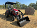YANMAR TRACTOR SA425BI-LX SA425 HST IND TIRES LDR CANOPY